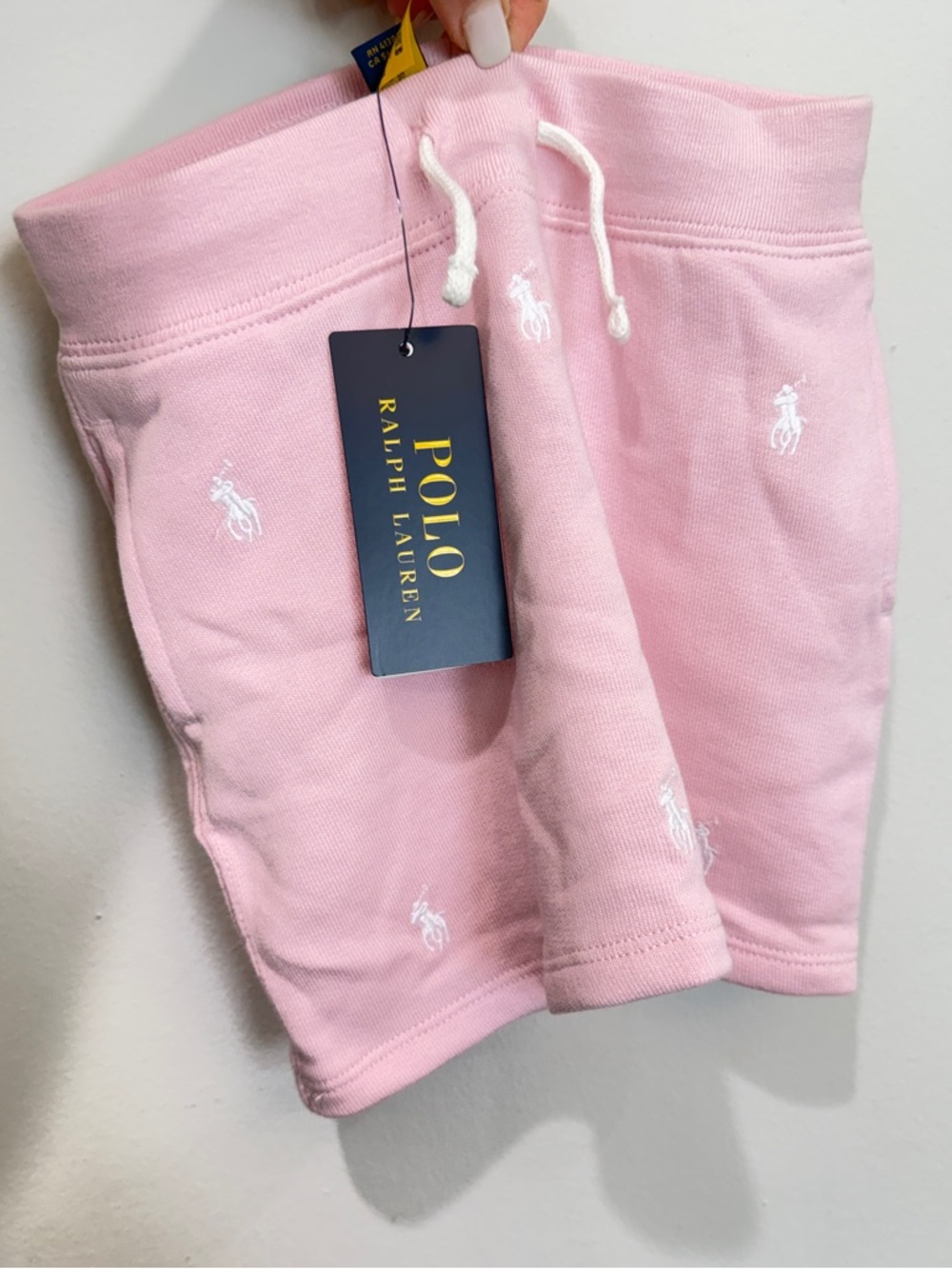 Polo Ralph Lauren kids girls pink logo skirt nwt